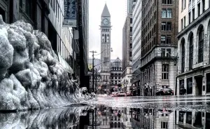 The Parallel Worlds Of Puddles In Toronto