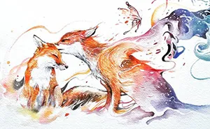 Watercolor Has An Unpredictable Character That Lets Me Create Expressive Animal Paintings