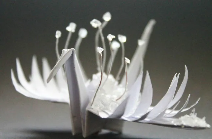 I Made An Origami Crane To Describe Each Day For The Past 365 Days