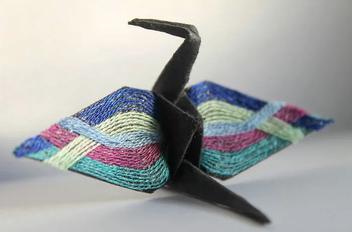 I Made An Origami Crane To Describe Each Day For The Past 365 Days