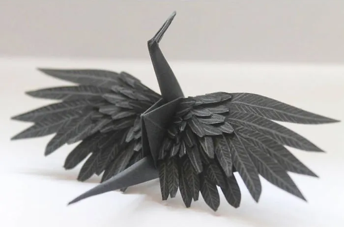 I Made An Origami Crane To Describe Each Day For The Past 365 Days