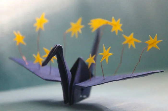 I Made An Origami Crane To Describe Each Day For The Past 365 Days