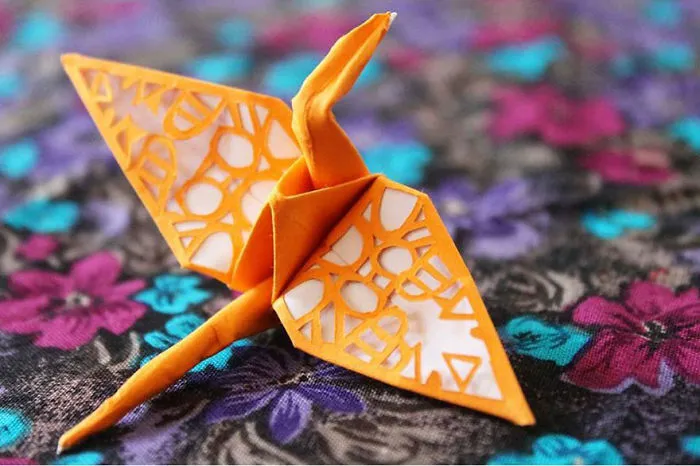 I Made An Origami Crane To Describe Each Day For The Past 365 Days