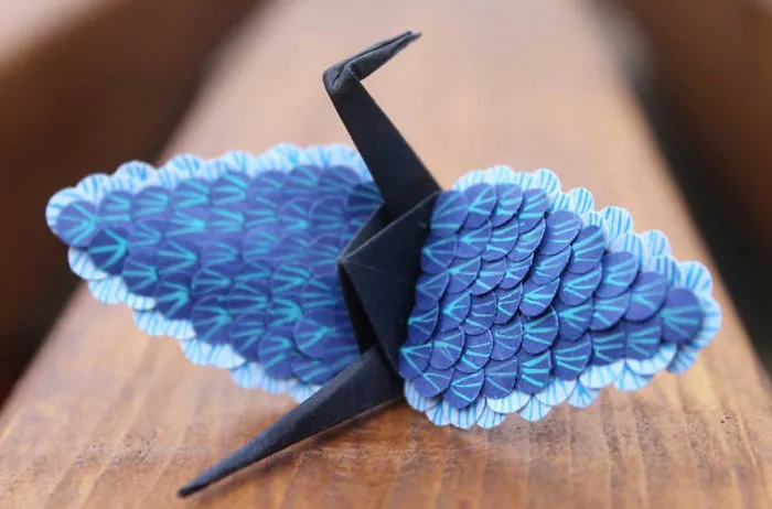 I Made An Origami Crane To Describe Each Day For The Past 365 Days