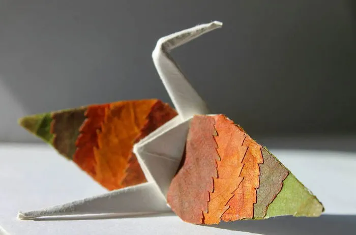 I Made An Origami Crane To Describe Each Day For The Past 365 Days