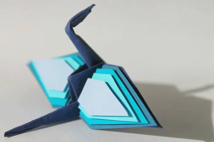 I Made An Origami Crane To Describe Each Day For The Past 365 Days