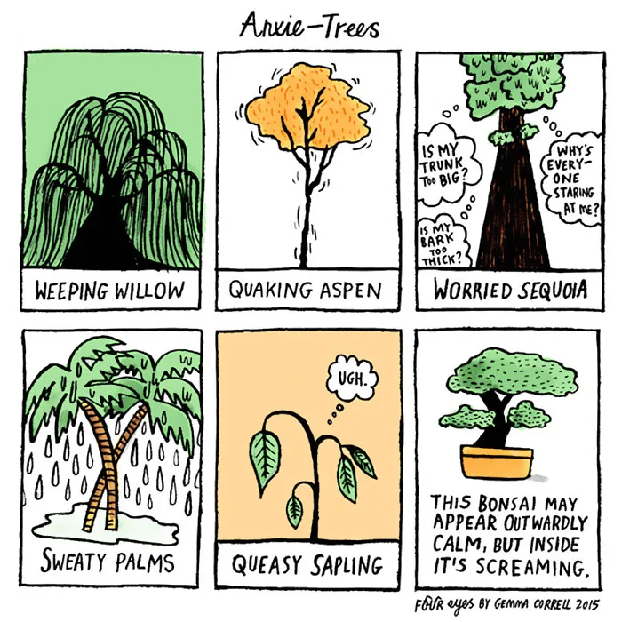 Artist Shows How It Feels To Live With Anxiety And Depression