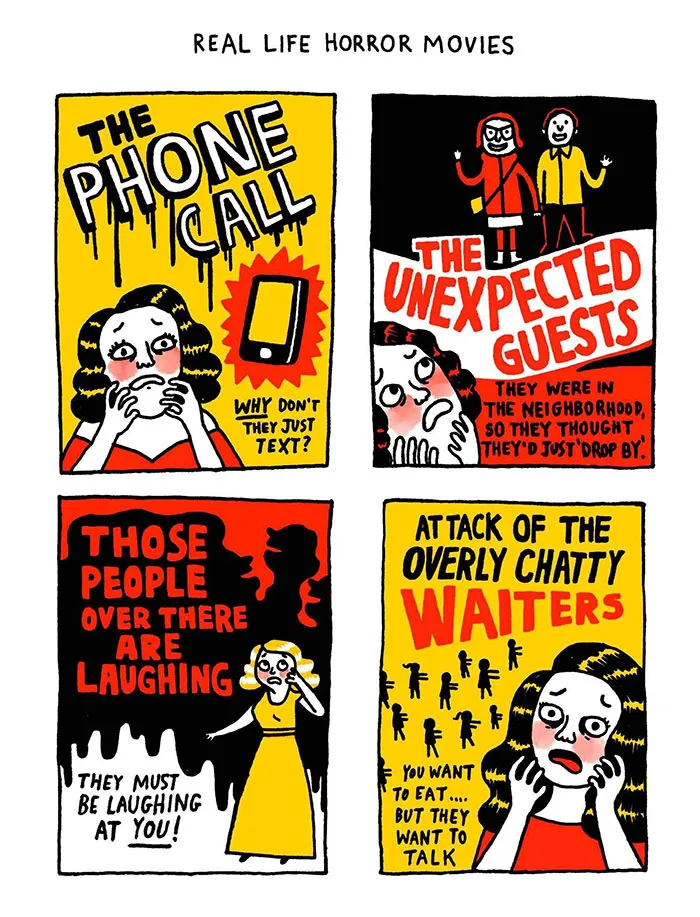 Artist Shows How It Feels To Live With Anxiety And Depression
