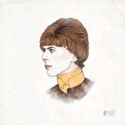 David Bowie's Career In One Gif