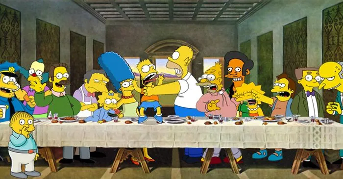 23 Classical Paintings Reimagined With Cartoon Characters