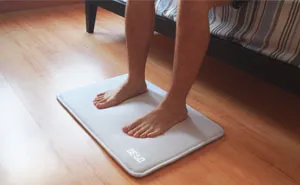 Snoozeless Rug Alarm Clock Won't Stop Until You Step On It With Both Feet