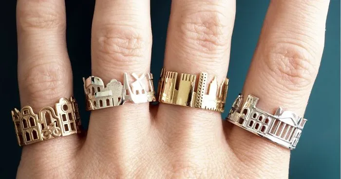 Architecture Rings Let You Wear Your Beloved Cities Wherever You Go