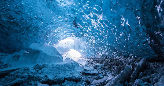 Explore The Crystal Ice Cave With Me