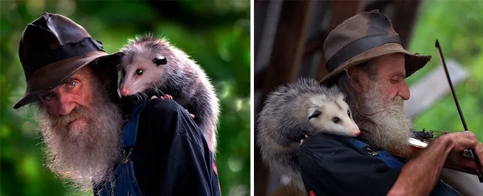 Barney Barnwell Waits With His Possum, George