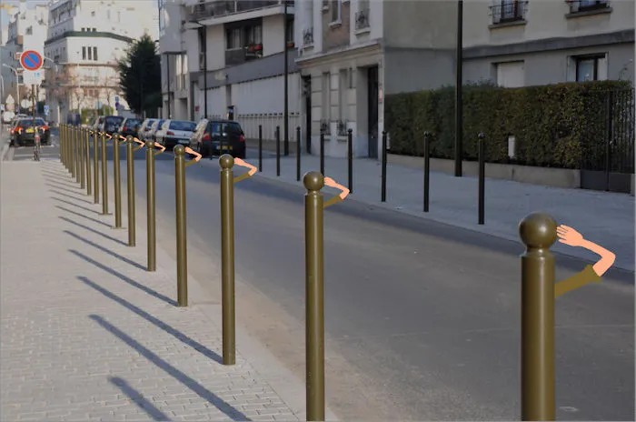 Artist Adds Fun Doodles To The Streets Of Paris