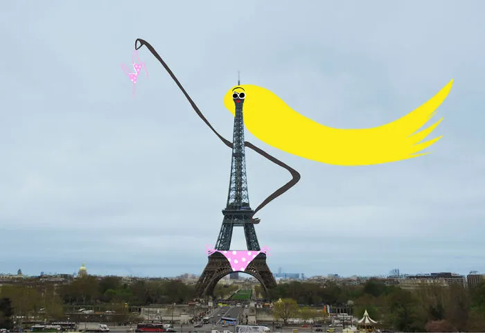 Artist Adds Fun Doodles To The Streets Of Paris