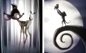 If Tim Burton Directed Disney Movies