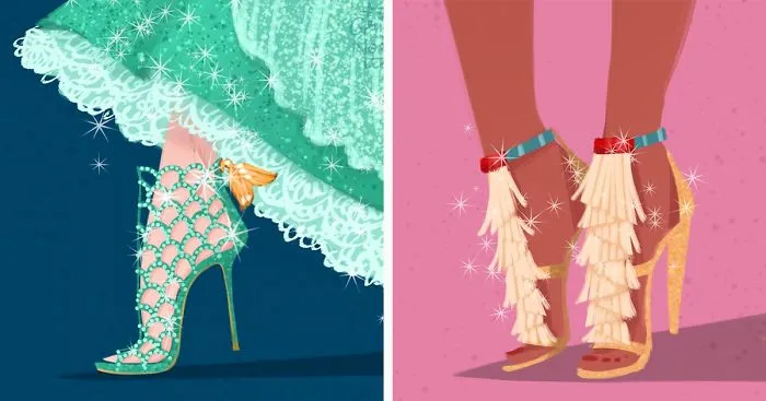 If Disney Ladies Wore Designer Shoes