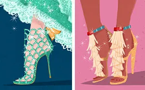 If Disney Ladies Wore Designer Shoes