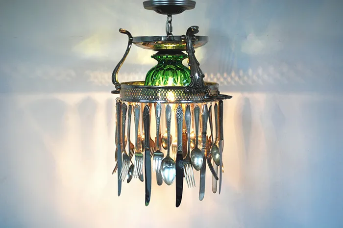 Silverware Chandelier