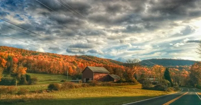 I Went To Upstate Ny Just Before Winter Fully Hit And It Was Magnificent
