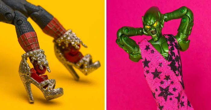 I Break The Rules Of The Toy Industry By Dressing Action Heroes In Barbie Fashion