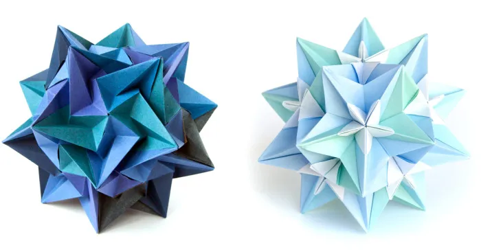 I Created Hundreds Of Intricate Modular Origami Balls