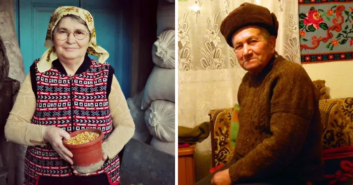 People Of A Romanian Village