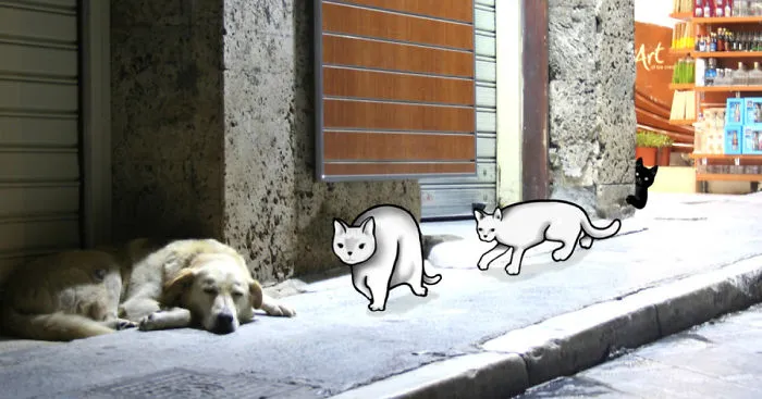 I Take Pictures Around The World And Combine Them With Hand-Drawn Illustrations