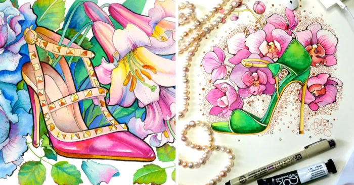 I Can't Wear High Heels So I Paint Them Instead