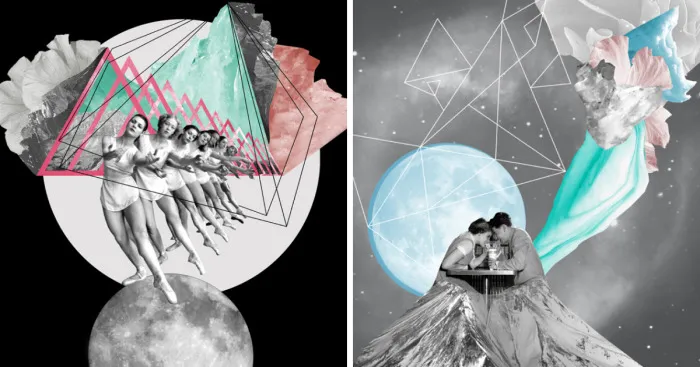 I Mix Various Media To Create Surreal Digital Collages