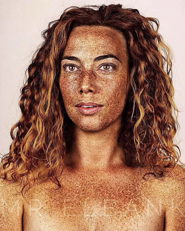 Unique Beauty Of Freckled People Documented By Brock Elbank