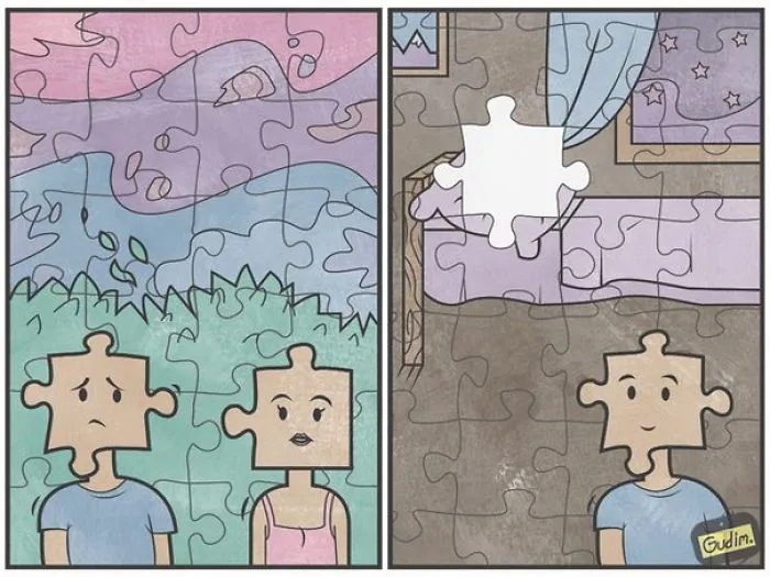 Russian Illustrator Draws Sarcastic Illustrations That You'll Need To See Twice To Understand
