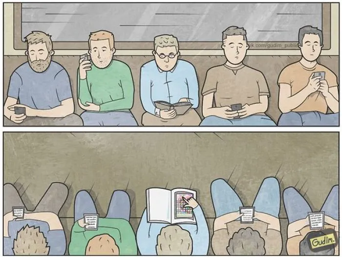 Russian Illustrator Draws Sarcastic Illustrations That You'll Need To See Twice To Understand