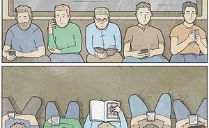 Russian Illustrator Draws Sarcastic Illustrations That You'll Need To See Twice To Understand