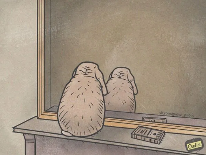 Russian Illustrator Draws Sarcastic Illustrations That You'll Need To See Twice To Understand