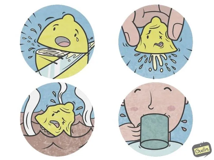 Russian Illustrator Draws Sarcastic Illustrations That You'll Need To See Twice To Understand