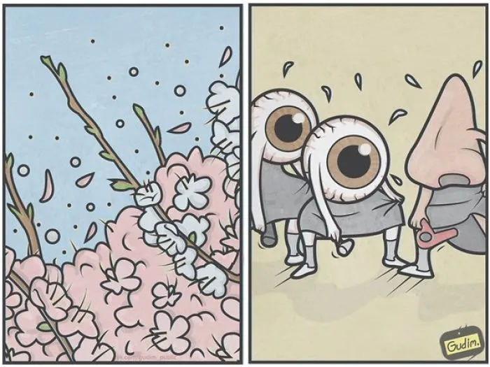 Russian Illustrator Draws Sarcastic Illustrations That You'll Need To See Twice To Understand