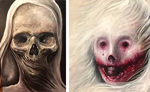 My Latest Horror Paintings Created With Oil