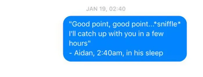Wife Posts All The Strange Things Husband Tells Her In His Sleep