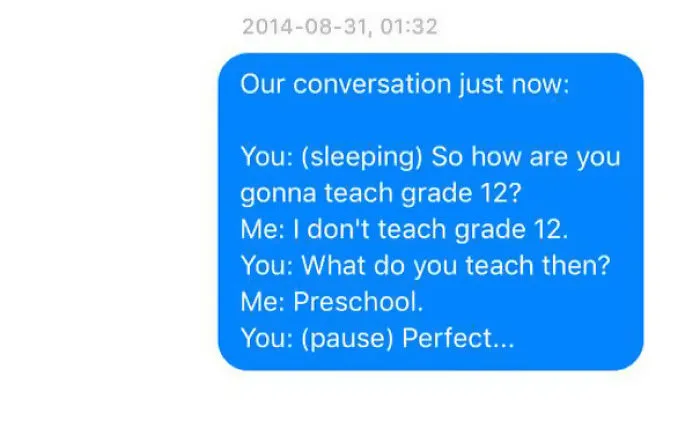 Wife Posts All The Strange Things Husband Tells Her In His Sleep