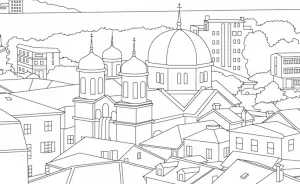 I Made An Adult Coloring Book That Takes You To The Places I've Visited
