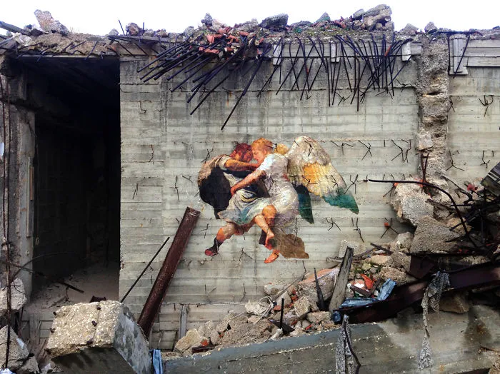 I Made Street Art In Palestine On The Wall And In Jerusalem