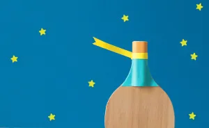 I Create Minimalist Posters Of Famous Fairy Tales Using Ping Pong Rackets And Balls