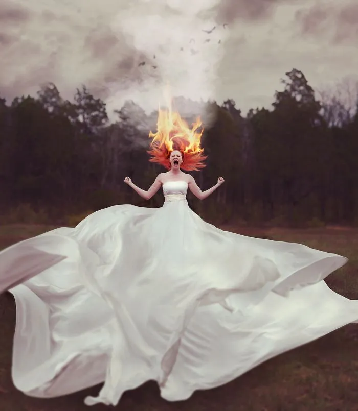 I Created A Series Of Images Representing The Emotions I Felt During My Postpartum Depression