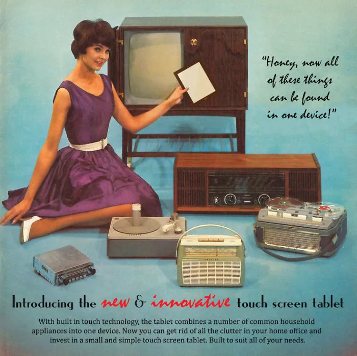 I Re-imagined Today's Technology In Vintage Adverts