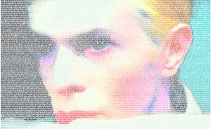 I Used 20,961 Words To Create A Typographic Portrait Of David Bowie