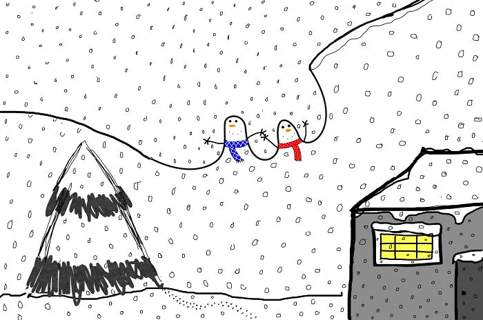 Snowy Scene