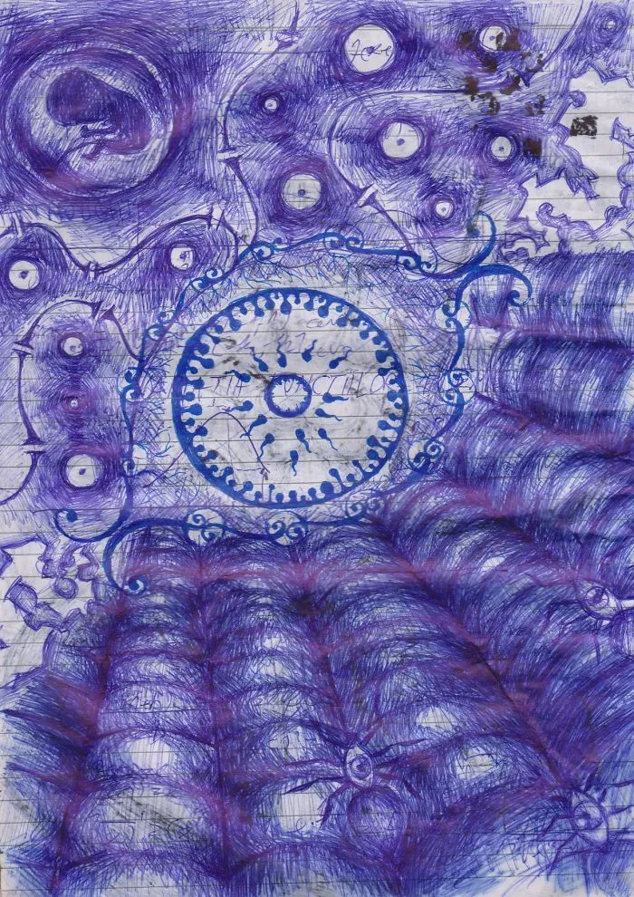 Intricate Ballpoint Pen Doodles Straight Out Of Subconscious