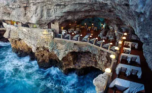 Restaurant Built Inside An Italian Cave Lets You Dine With Beautiful Views